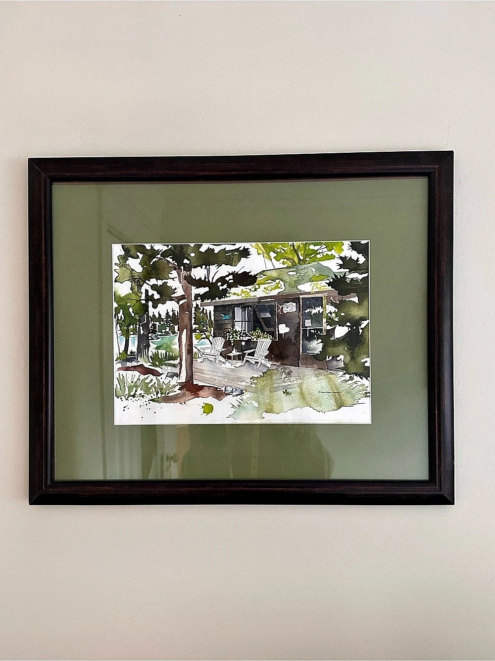 Original Muskoka Watercolour – Joyce Thompson-Frank – Ontario Artist